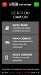 Mobile Screenshot of leroiducamion.com